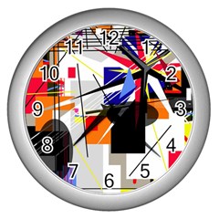 Champion Wall Clocks (silver) 