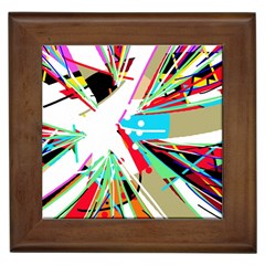 Colorful Big Bang Framed Tiles