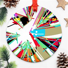 Colorful Big Bang Ornament (round) 