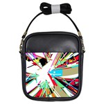 Colorful Big bang Girls Sling Bags Front