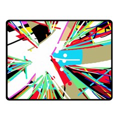 Colorful Big Bang Fleece Blanket (small)