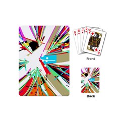 Colorful Big Bang Playing Cards (mini)  by Valentinaart