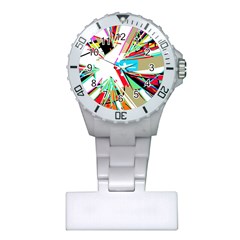 Colorful Big Bang Plastic Nurses Watch