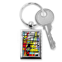 Casual Abstraction Key Chains (rectangle)  by Valentinaart