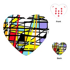 Casual Abstraction Playing Cards (heart) 