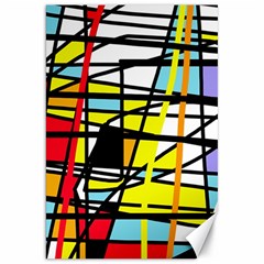 Casual Abstraction Canvas 20  X 30  