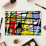 Casual abstraction Cosmetic Bag (Large)  Back