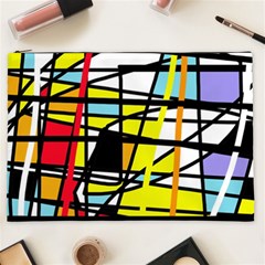 Casual Abstraction Cosmetic Bag (xxl)  by Valentinaart