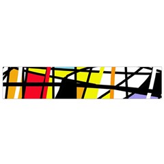 Casual Abstraction Flano Scarf (small)