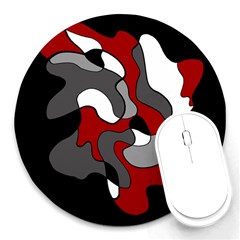 Creative Spot - Red Round Mousepads