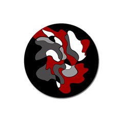 Creative Spot - Red Magnet 3  (round)