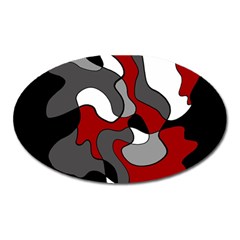 Creative Spot - Red Oval Magnet