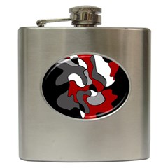 Creative Spot - Red Hip Flask (6 Oz)