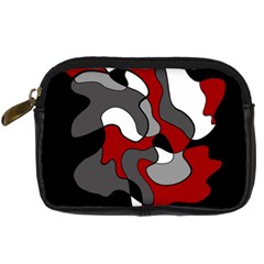 Creative Spot - Red Digital Camera Cases by Valentinaart