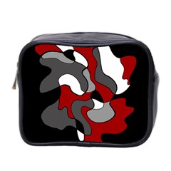 Creative Spot - Red Mini Toiletries Bag 2-side by Valentinaart