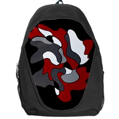 Creative Spot - Red Backpack Bag by Valentinaart