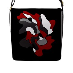 Creative Spot - Red Flap Messenger Bag (l) 