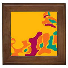 Colorful Creativity Framed Tiles