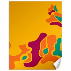 Colorful Creativity Canvas 12  X 16  