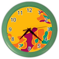 Colorful Creativity Color Wall Clocks