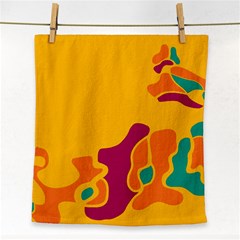 Colorful Creativity Face Towel