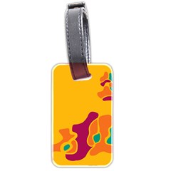 Colorful Creativity Luggage Tags (two Sides)