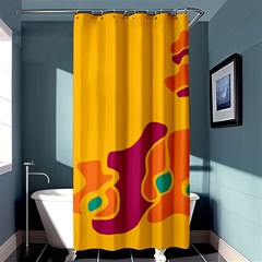 Colorful Creativity Shower Curtain 36  X 72  (stall) 