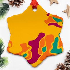 Colorful Creativity Ornament (snowflake) 