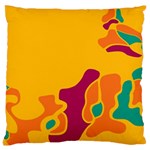 Colorful creativity Large Cushion Case (Two Sides) Front