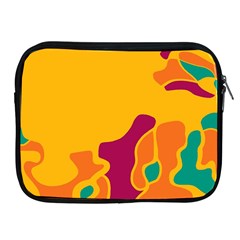 Colorful Creativity Apple Ipad 2/3/4 Zipper Cases by Valentinaart