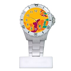 Colorful Creativity Plastic Nurses Watch