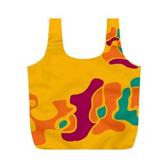 Colorful Creativity Full Print Recycle Bags (m) 