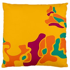 Colorful Creativity Standard Flano Cushion Case (two Sides) by Valentinaart