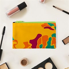 Colorful Creativity Cosmetic Bag (xs) by Valentinaart