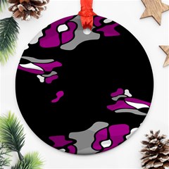 Magenta Creativity  Ornament (round) 