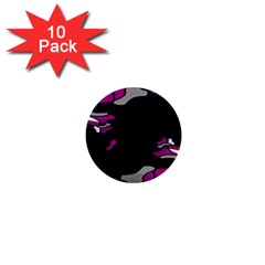 Magenta Creativity  1  Mini Buttons (10 Pack) 