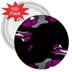 Magenta Creativity  3  Buttons (100 Pack)  by Valentinaart