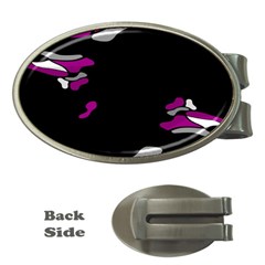 Magenta Creativity  Money Clips (oval) 