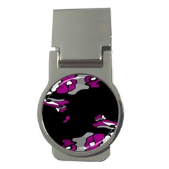 Magenta Creativity  Money Clips (round) 