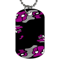 Magenta Creativity  Dog Tag (one Side)