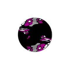 Magenta Creativity  Golf Ball Marker