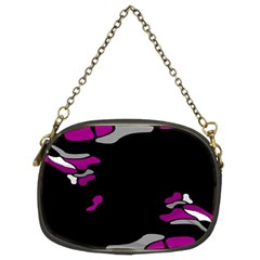 Magenta Creativity  Chain Purses (two Sides) 