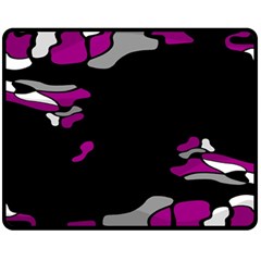 Magenta Creativity  Fleece Blanket (medium) 