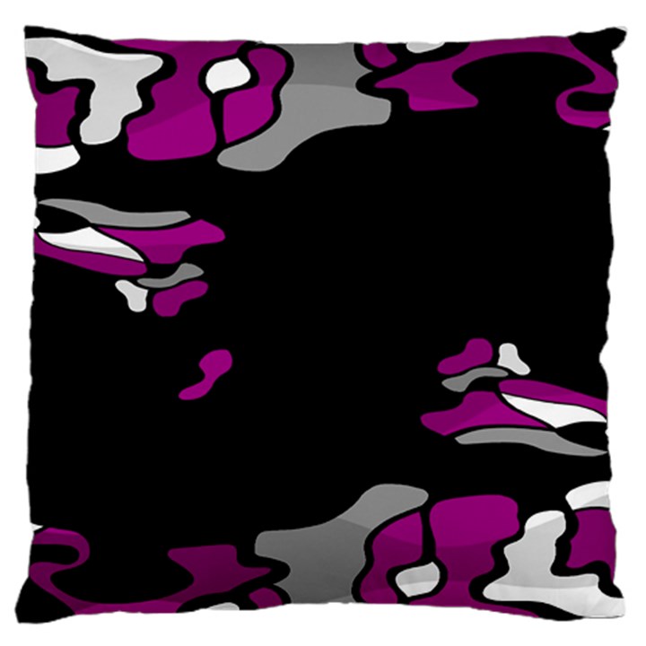 Magenta creativity  Large Cushion Case (Two Sides)