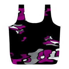 Magenta Creativity  Full Print Recycle Bags (l) 