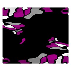 Magenta Creativity  Double Sided Flano Blanket (small)  by Valentinaart