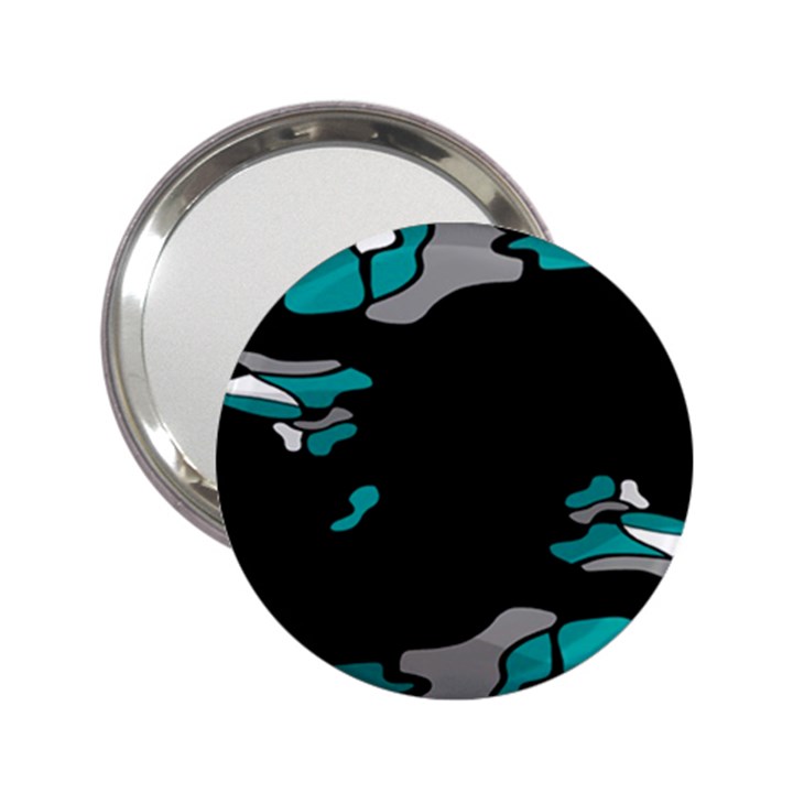 Cyan creativity 2.25  Handbag Mirrors