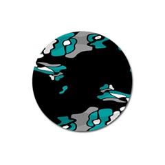 Cyan Creativity Magnet 3  (round)