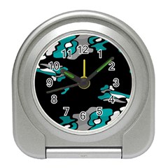 Cyan Creativity Travel Alarm Clocks by Valentinaart