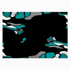 Cyan Creativity Large Glasses Cloth